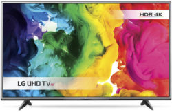 LG 55UH615V 55 Inch Web OS SMART 4K Ultra HD TV with HDR.